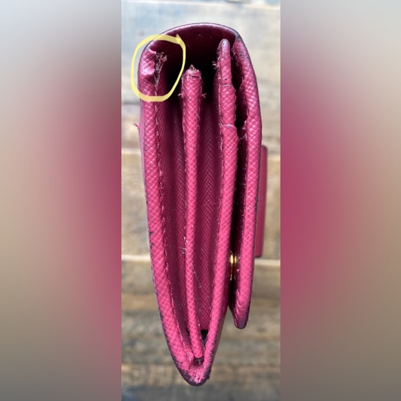 PRADA LONG WALLET WITH DOUBLE SNAPS - Picture 14 of 15